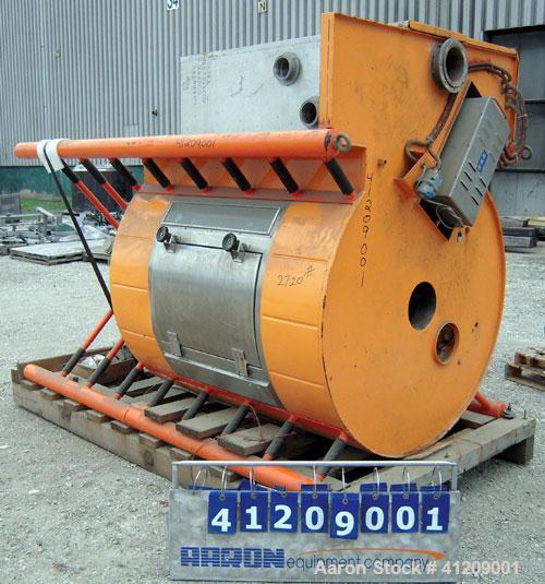 Used APV Anhydro Electrically Heated “Compact” Spray Dryer, 316 stainless steel . 49" diameter x 36" straight side x 43"coned bottom. Side access door. Evaporation rate at inlet/outlet temperatures 5...
