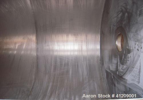 Used APV Anhydro Electrically Heated “Compact” Spray Dryer, 316 stainless steel . 49" diameter x 36" straight side x 43"coned bottom. Side access door. Evaporation rate at inlet/outlet temperatures 5...