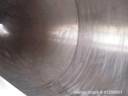 Used APV Anhydro Electrically Heated “Compact” Spray Dryer, 316 stainless steel . 49" diameter x 36" straight side x 43"coned bottom. Side access door. Evaporation rate at inlet/outlet temperatures 5...