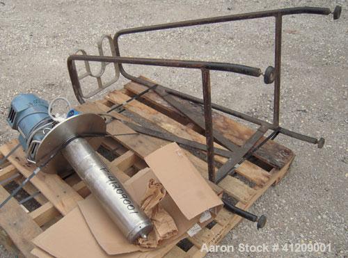 Used APV Anhydro Electrically Heated “Compact” Spray Dryer, 316 stainless steel . 49" diameter x 36" straight side x 43"coned bottom. Side access door. Evaporation rate at inlet/outlet temperatures 5...