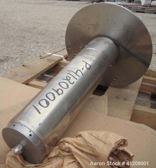 Used APV Anhydro Electrically Heated “Compact” Spray Dryer, 316 stainless steel . 49" diameter x 36" straight side x 43"coned bottom. Side access door. Evaporation rate at inlet/outlet temperatures 5...