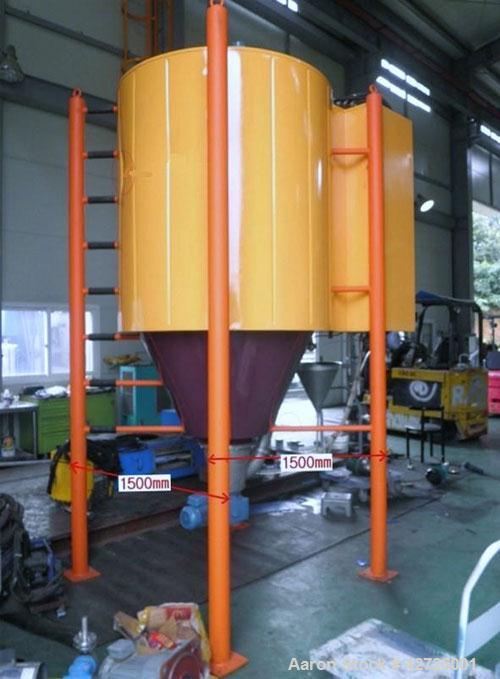 Used APV Anhydro Electrically Heated “Compact” Spray Dryer, 316 Stainless Steel. Heat consumption at 300 deg.c. is 42 kw. 49" Diameter chamber, side access door. Evaporation rate at inlet/outlet temp...