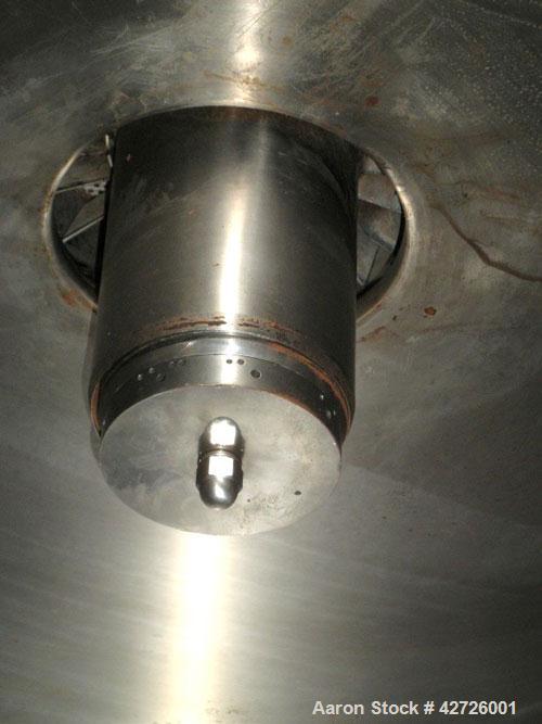 Used APV Anhydro Electrically Heated “Compact” Spray Dryer, 316 Stainless Steel. Heat consumption at 300 deg.c. is 42 kw. 49" Diameter chamber, side access door. Evaporation rate at inlet/outlet temp...