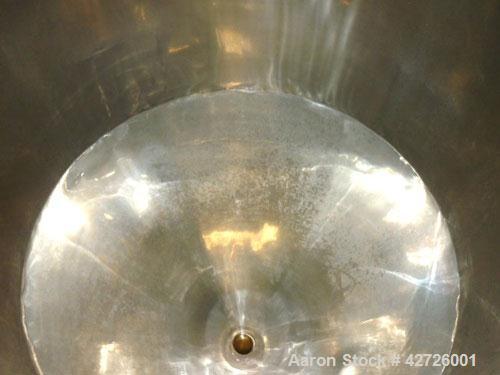 Used APV Anhydro Electrically Heated “Compact” Spray Dryer, 316 Stainless Steel. Heat consumption at 300 deg.c. is 42 kw. 49" Diameter chamber, side access door. Evaporation rate at inlet/outlet temp...