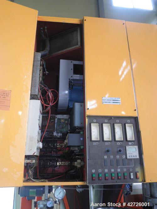 Used APV Anhydro Electrically Heated “Compact” Spray Dryer, 316 Stainless Steel. Heat consumption at 300 deg.c. is 42 kw. 49" Diameter chamber, side access door. Evaporation rate at inlet/outlet temp...