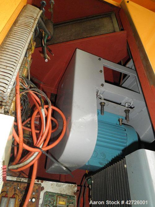 Used APV Anhydro Electrically Heated “Compact” Spray Dryer, 316 Stainless Steel. Heat consumption at 300 deg.c. is 42 kw. 49" Diameter chamber, side access door. Evaporation rate at inlet/outlet temp...