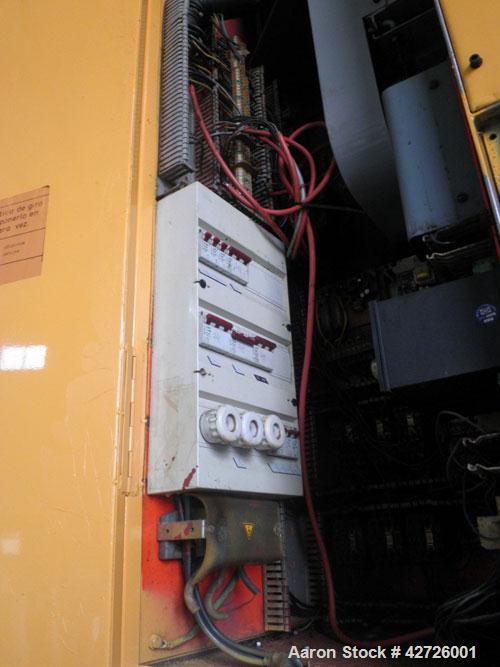 Used APV Anhydro Electrically Heated “Compact” Spray Dryer, 316 Stainless Steel. Heat consumption at 300 deg.c. is 42 kw. 49" Diameter chamber, side access door. Evaporation rate at inlet/outlet temp...