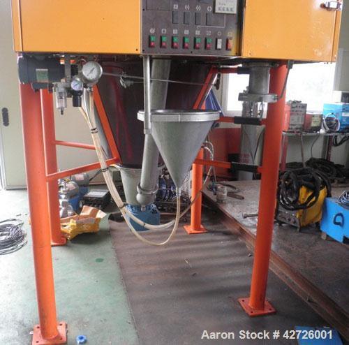 Used APV Anhydro Electrically Heated “Compact” Spray Dryer, 316 Stainless Steel. Heat consumption at 300 deg.c. is 42 kw. 49" Diameter chamber, side access door. Evaporation rate at inlet/outlet temp...
