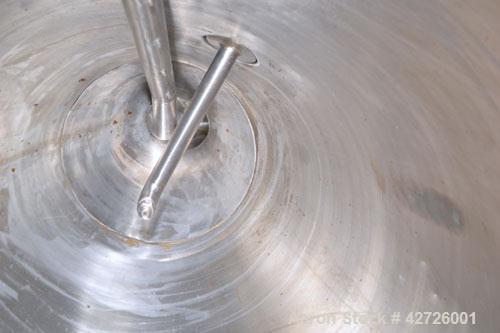 Used APV Anhydro Electrically Heated “Compact” Spray Dryer, 316 Stainless Steel. Heat consumption at 300 deg.c. is 42 kw. 49" Diameter chamber, side access door. Evaporation rate at inlet/outlet temp...