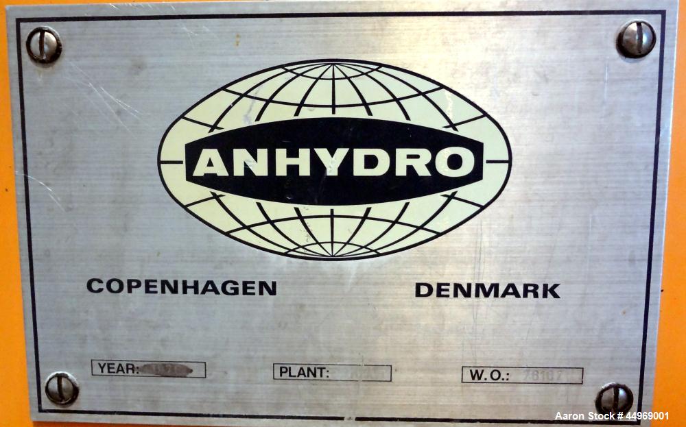 Used Stainless Steel Anhydro Electrically Heated Compact Spray Dryer