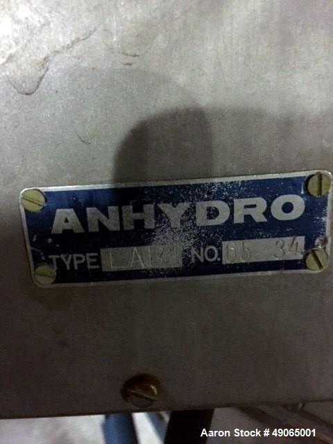 Used- Anhydro Lab Spray Dryer, Type LAB 1.