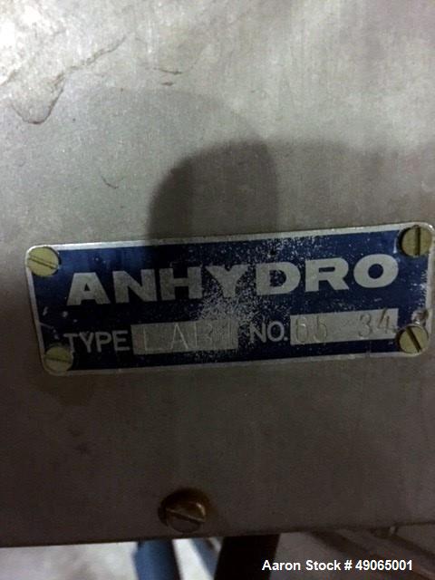 Used Anhydro Lab Spray Dryer, Type LAB 1.