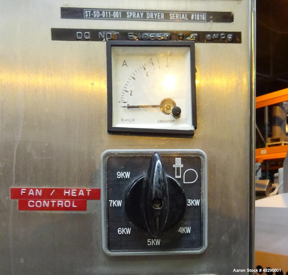 Used APV Anhydro Electrically Heated Laboratory Spray Dryer, Model Lab S-1.