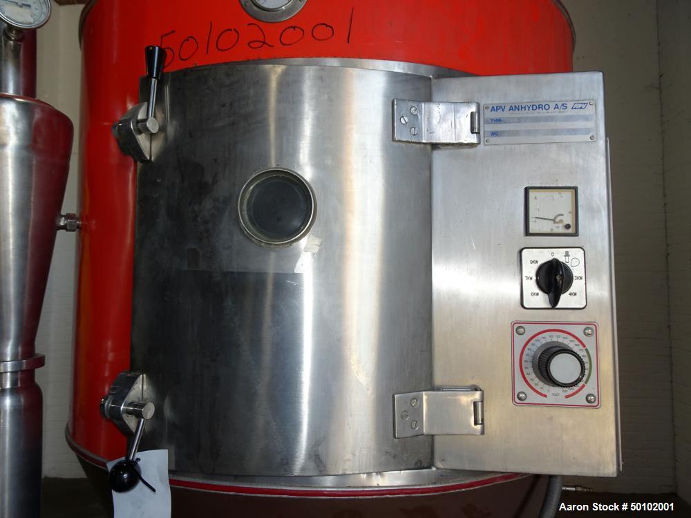 Used- Anhydro APV Model Lab S-1, Stainless Steel Spray Dryer