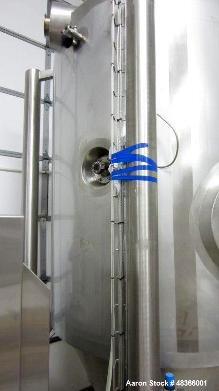 Used Anhydro MicraSpray, Model MS 400 Spray Dryer System, Stainless Steel. Max, inlet temperature: 325 deg. C (617 DEF F), Max. Water evaporation 37 KG/H (81 LBS/HR). Includes feed pump, feed tank, w...