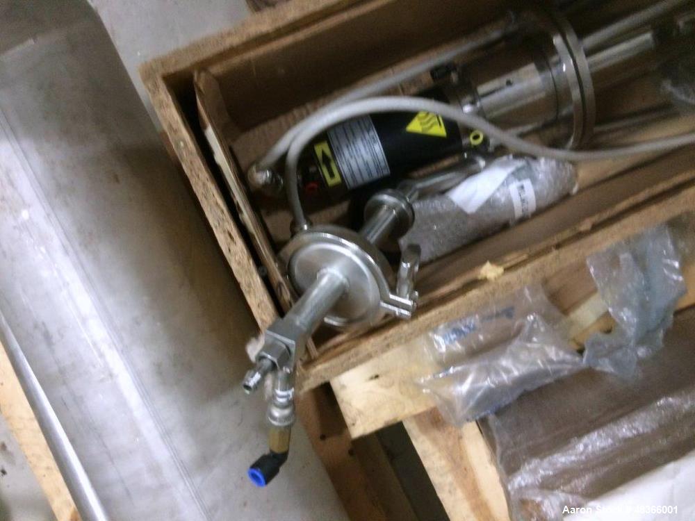 Used Anhydro MicraSpray, Model MS 400 Spray Dryer System, Stainless Steel. Max, inlet temperature: 325 deg. C (617 DEF F), Max. Water evaporation 37 KG/H (81 LBS/HR). Includes feed pump, feed tank, w...
