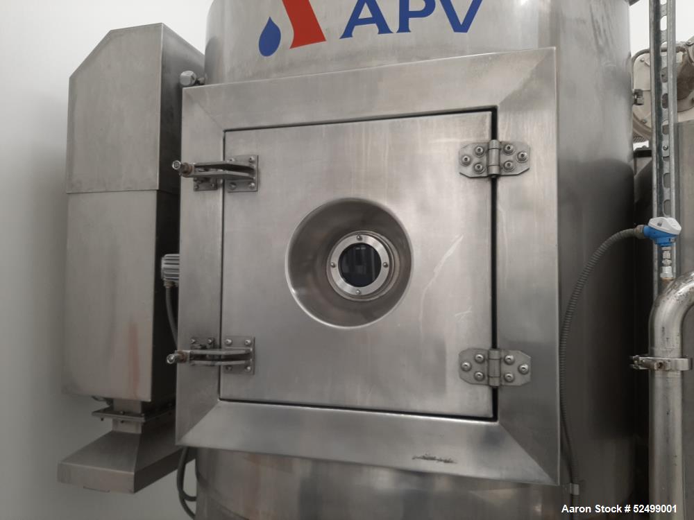 Used-APV Anhydro Electrically Heated Pilot Spray Dryer. Model PSD 52, 316 SS
