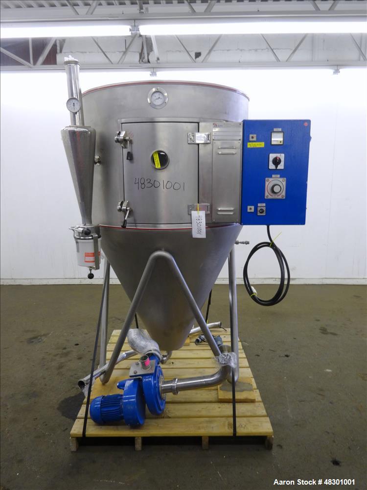Used APV Anhydro Electrically Heated Lab Spray Dryer, Model Lab S1, Stainless S