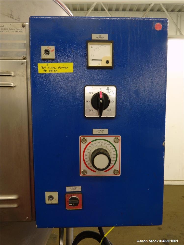 Used APV Anhydro Electrically Heated Lab Spray Dryer, Model Lab S1, Stainless S