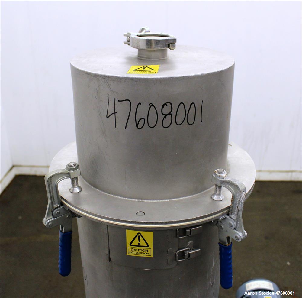 Used Armfield Tall Form Spray Dryer, Model FT80-G, 316 Stainless Steel.