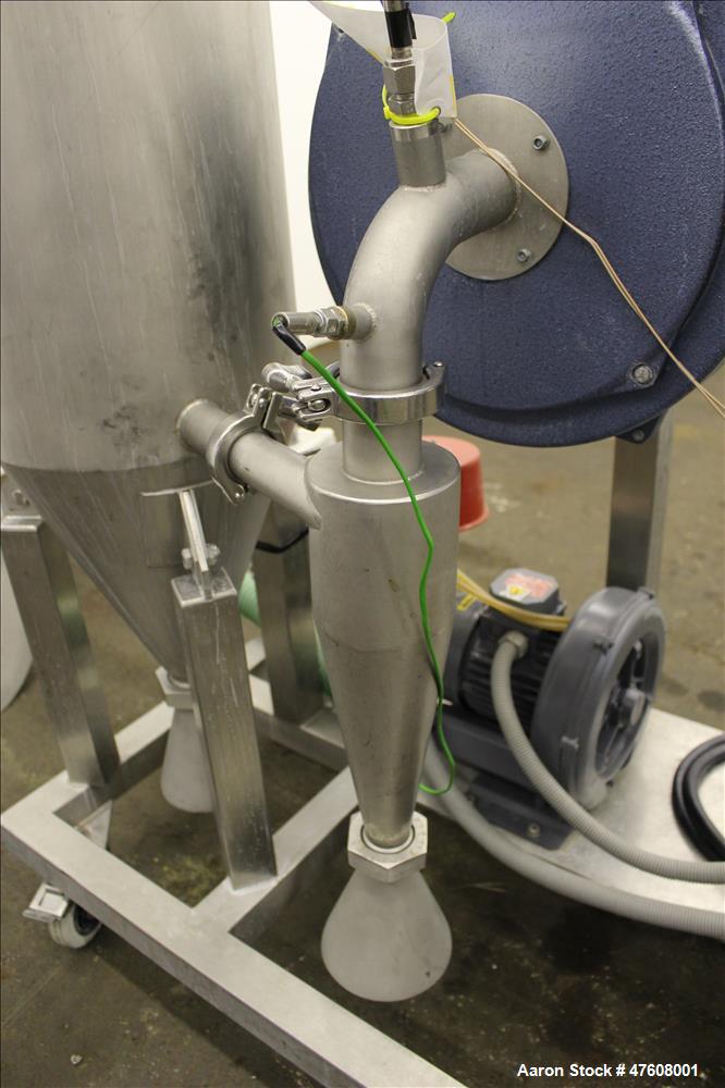 Used Armfield Tall Form Spray Dryer, Model FT80-G, 316 Stainless Steel.