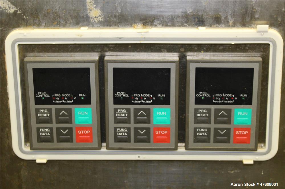 Used Armfield Tall Form Spray Dryer, Model FT80-G, 316 Stainless Steel.