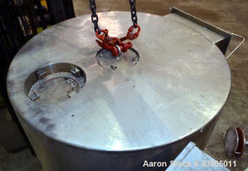 Used Bowen Engineering #1 Tower Spray Dryer, 304 Stainless Steel.  30” Diameter x 72" straight side x 37" coned bottom.  Approximate evaporation rate from 15 to 80 pounds an hour (7 to 36 kg/hr) of w...