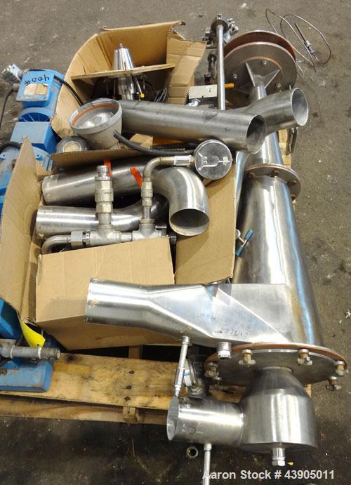Used Bowen Engineering #1 Tower Spray Dryer, 304 Stainless Steel.  30” Diameter x 72" straight side x 37" coned bottom.  Approximate evaporation rate from 15 to 80 pounds an hour (7 to 36 kg/hr) of w...