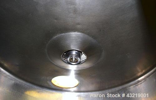 Used Bowen Engineering Electrically Heated Laboratory Spray Dryer, Model BLSA, 316 Stainless Steel. 30” Diameter x 28-1/2" straight side x 31" coned bottom. Type AT-4 atomizer, approximate evaporatio...