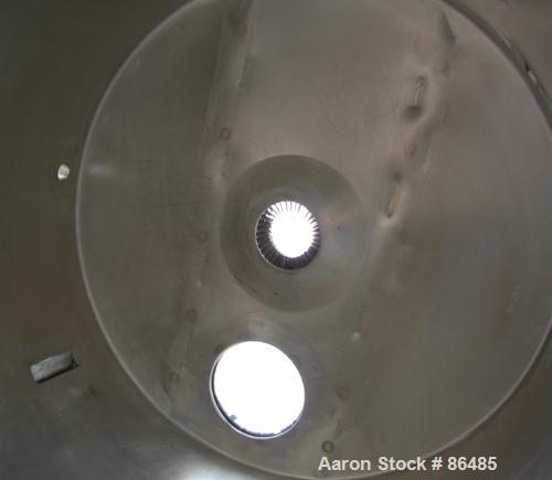 USED: Bowen Engineering conical type laboratory spray dryer, 316 stainless steel. 30" diameter x 30" straight side x 36" coned bottom. Top entering model NS3 spray nozzle atomizer. Approximate evapor...