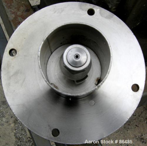 USED: Bowen Engineering conical type laboratory spray dryer, 316 stainless steel. 30" diameter x 30" straight side x 36" coned bottom. Top entering model NS3 spray nozzle atomizer. Approximate evapor...