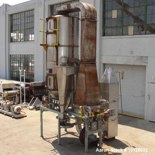 Used Bowen Engineering Semi-Works Stainless Steel Spray Dryer