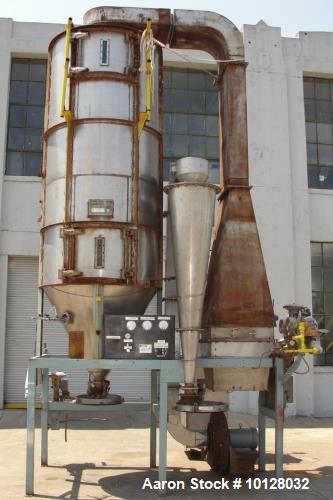 Used Bowen Engineering Semi-Works Stainless Steel Spray Dryer