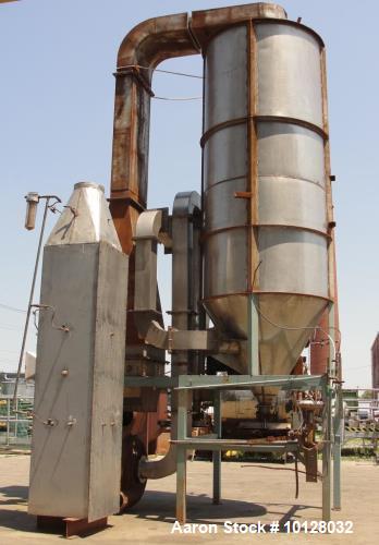 Used Bowen Engineering Semi-Works Stainless Steel Spray Dryer