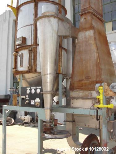 Used Bowen Engineering Semi-Works Stainless Steel Spray Dryer