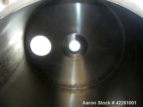 Used Bowen Engineering #1 Tower Spray Dryer, 316 stainless steel. 30" diameter x 72" straight side x 38" coned bottom. Requires an atomizer. Approximate evaporation rate 15/80 pounds an hour. Air req...