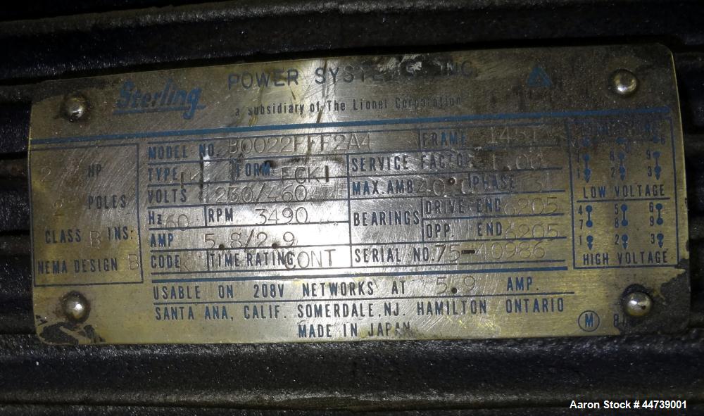 Used Bowen Engineering Gas Heated Conical Type Laboratory Spray Dryer, 304 Stainless Steel. 30" diameter x 72" straight side x 37" coned bottom. Approximate evaporation rate from 15 to 80 pounds an h...