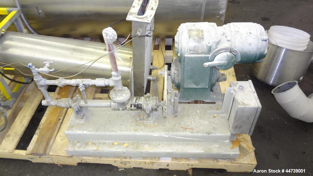 Used Bowen Engineering Gas Heated Conical Type Laboratory Spray Dryer, 304 Stainless Steel. 30" diameter x 72" straight side x 37" coned bottom. Approximate evaporation rate from 15 to 80 pounds an h...