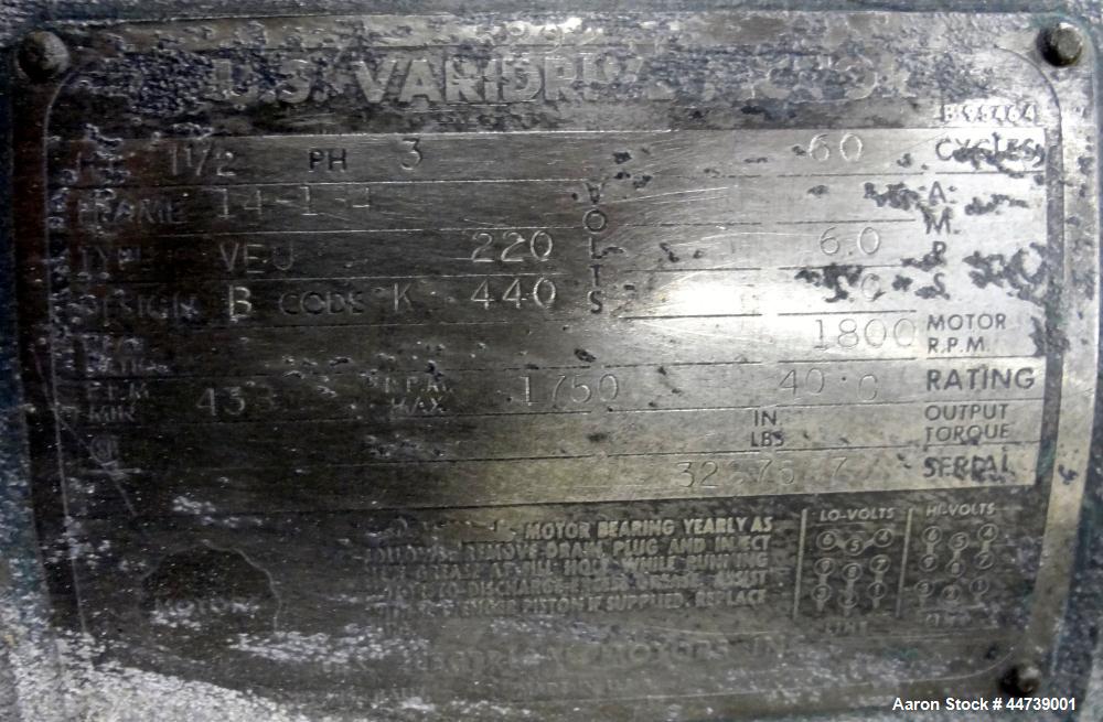 Used Bowen Engineering Gas Heated Conical Type Laboratory Spray Dryer, 304 Stainless Steel. 30" diameter x 72" straight side x 37" coned bottom. Approximate evaporation rate from 15 to 80 pounds an h...
