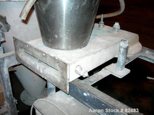 Used Bowen Engineering Gas Heated Ceramic Type Lower Laboratory Spray Dryer, 316 Stainless Steel. 30" diameter x 72" straight side x 38" coned bottom. Type 59 (2) fluid bottom up nozzle assembly, app...