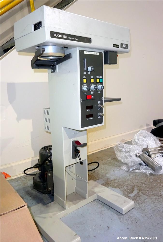 Used Buchi  Model 190 Mini Lab Spray Dryer