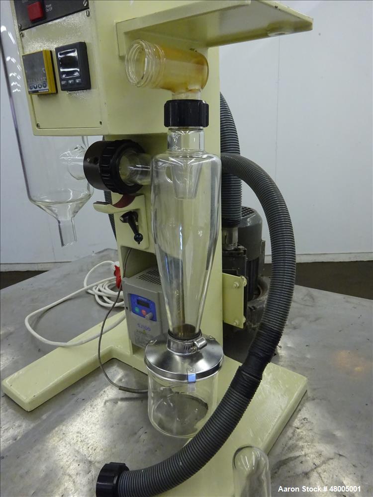 Used Buchi Mini Glass Lab Spray Dryer, Model B-190, Glass Chamber, with Atomize