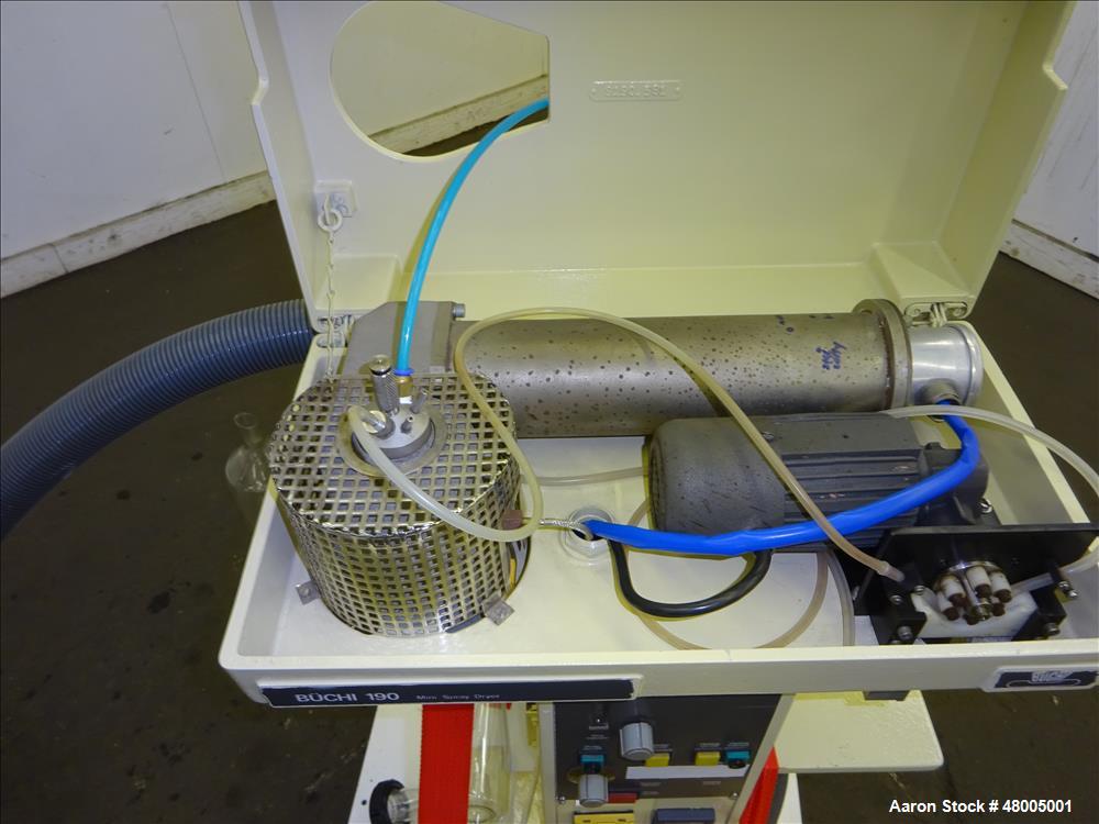Used Buchi Mini Glass Lab Spray Dryer, Model B-190, Glass Chamber, with Atomize