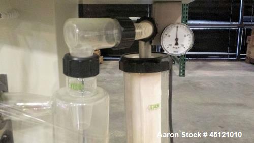 Used Buchi Mini Spray Dryer, Model B-290. Bench spray dryer with B295 inert loop, organic solvent chamber and Sonatec ultrasonic dryer nozzle. 200 and 230 volt/50-60 hz. Requires 5 to 8 bar compresse...