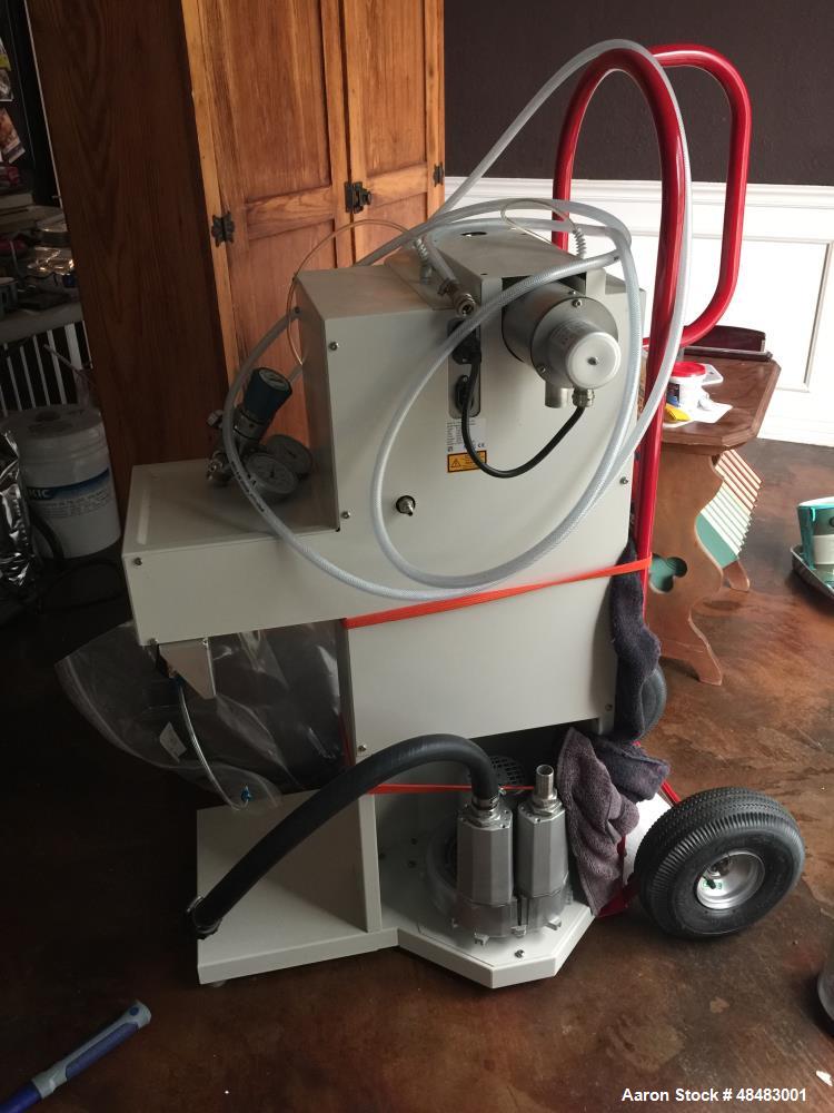 Used Buchi Mini Spray Dryer B-290 230V / 50-60Hz. Designed for Aqueous solutions only. Standard assembly with 0.7mm. spray nozzle. Year 2015.