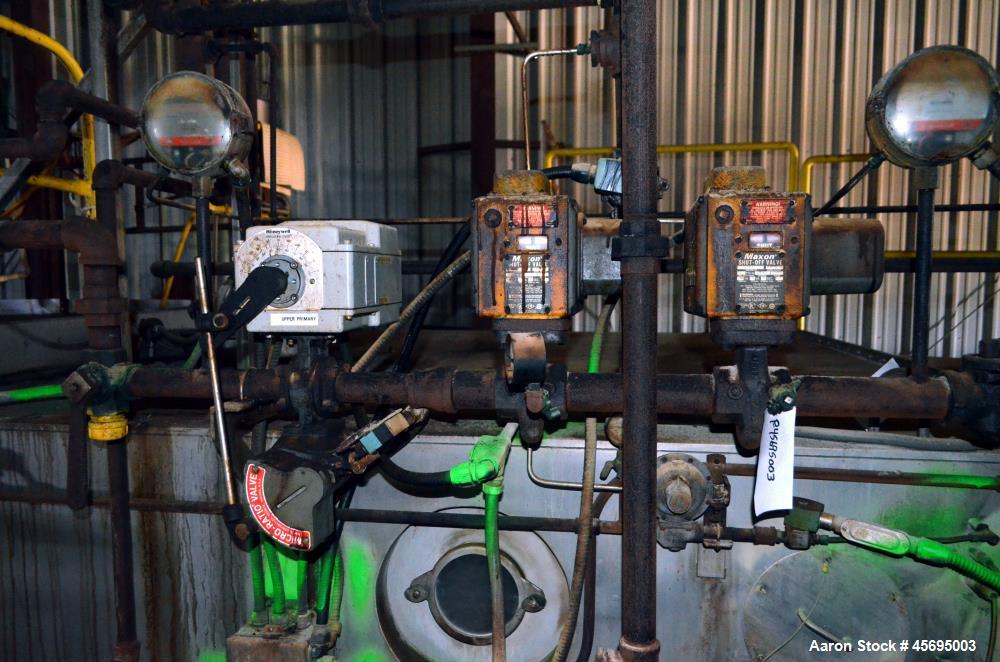 Used Damrow Drying System Stainless Steel. Approximate capacity 4,000 pounds per hour of powder with 5% moisture Whey capacity out. Consists of: (1) Spray Dryer, Stainless Steel. (7) Top entering noz...