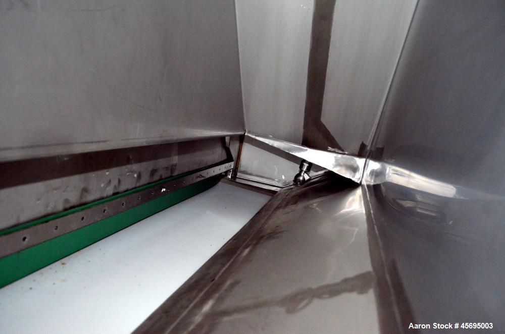 Used Damrow Drying System Stainless Steel. Approximate capacity 4,000 pounds per hour of powder with 5% moisture Whey capacity out. Consists of: (1) Spray Dryer, Stainless Steel. (7) Top entering noz...