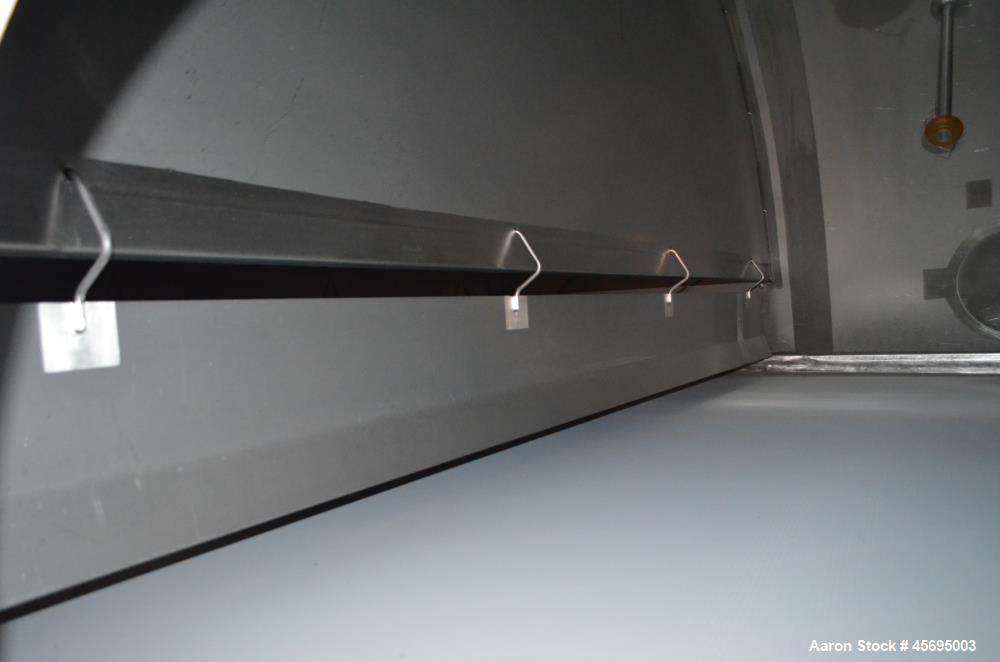 Used Damrow Drying System Stainless Steel. Approximate capacity 4,000 pounds per hour of powder with 5% moisture Whey capacity out. Consists of: (1) Spray Dryer, Stainless Steel. (7) Top entering noz...