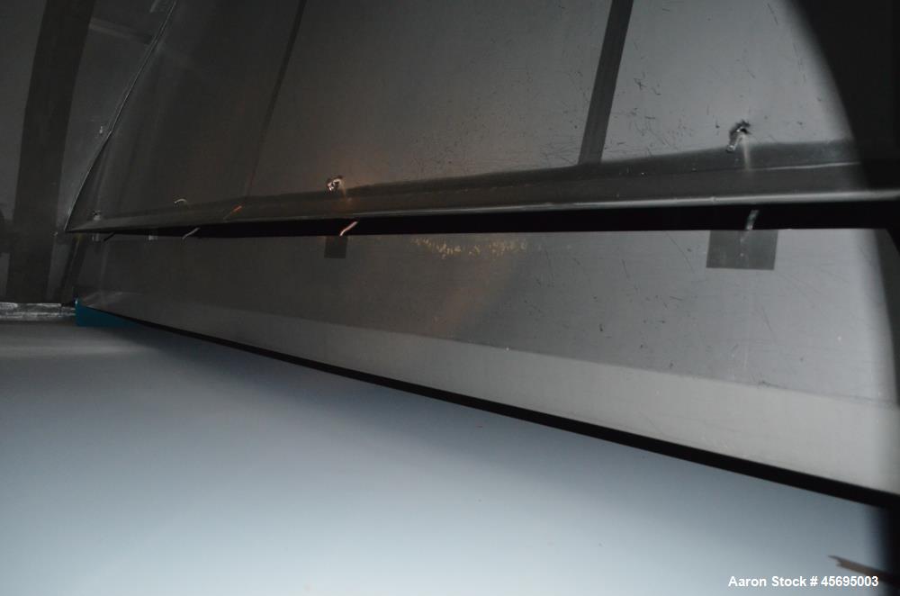 Used Damrow Drying System Stainless Steel. Approximate capacity 4,000 pounds per hour of powder with 5% moisture Whey capacity out. Consists of: (1) Spray Dryer, Stainless Steel. (7) Top entering noz...