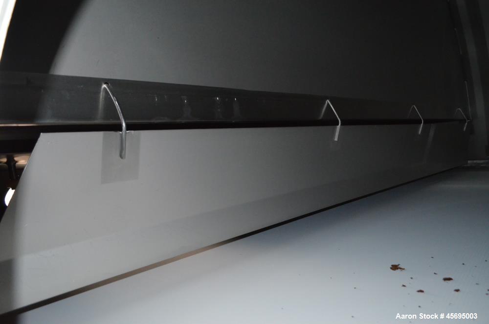 Used Damrow Drying System Stainless Steel. Approximate capacity 4,000 pounds per hour of powder with 5% moisture Whey capacity out. Consists of: (1) Spray Dryer, Stainless Steel. (7) Top entering noz...